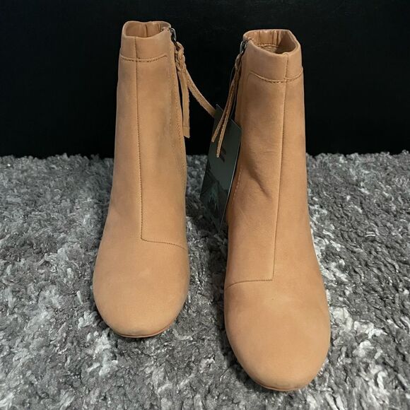 NIB TOMS Evie Zippered Booties - Picture 3 of 9